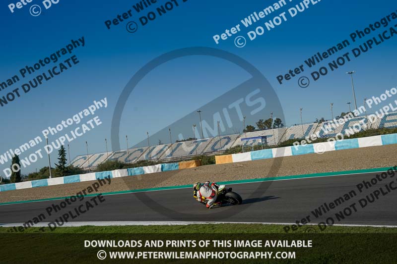 25 to 27th november 2017;Jerez;event digital images;motorbikes;no limits;peter wileman photography;trackday;trackday digital images